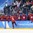 GANGNEUNG, SOUTH KOREA - FEBRUARY 23: Canada's Derek Roy #9 and Chris Lee #4 celebrate at the bench after a third period goal against Germany during semifinal round action at the PyeongChang 2018 Olympic Winter Games. (Photo by Andre Ringuette/HHOF-IIHF Images)

